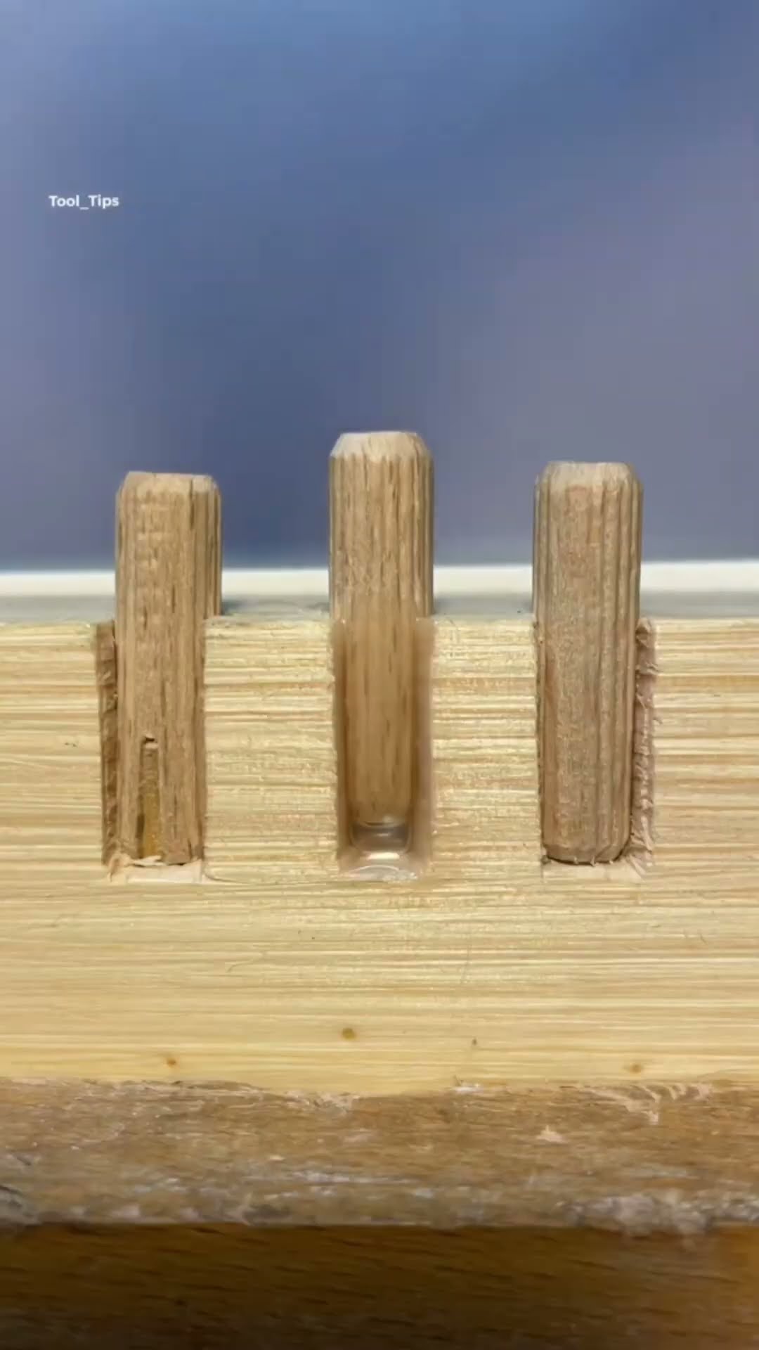 Three Way Dowel Tips