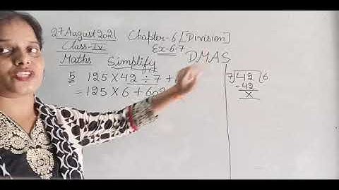 Class IV Mathematics 27 08 2021 by Ms Anchal Singh, Ex  6 7