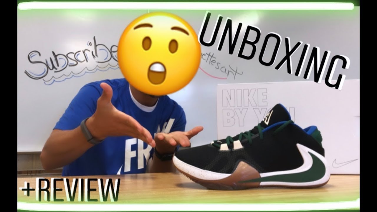 Nike ZOOM Freak 1 - Bucks ID Unboxing and Review - Giannis ...