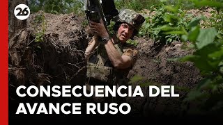 El jefe del Ejército ucraniano advierte de las consecuencias que está teniendo el avance ruso