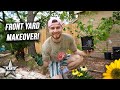 DIY Yard Makeover With Texas Native Plants! Eastern Redbud, Texas Olive, Mexican Sage, & Flowers!