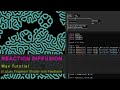 Reaction-Diffusion in Max/MSP (jit.gl.pix Tutorial)