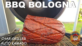 Surprisingly Delicious BBQ Bologna On The Char-Griller Acorn Auto Kamado