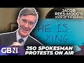 &#39;I feel really sorry for you&#39; | Jacob laughs at Just Stop Oil as they stage protest on air