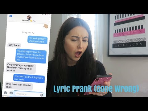 lyric-prank-on-husband-(gone-wrong)