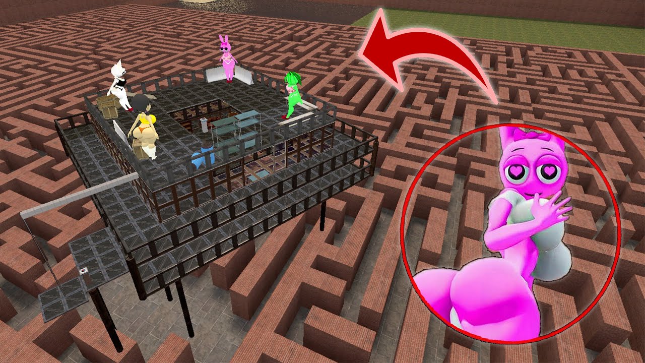 Epic Battel : MISS PINKI SPUNKI VS BIG TOWER In Garry’s Mod!!
