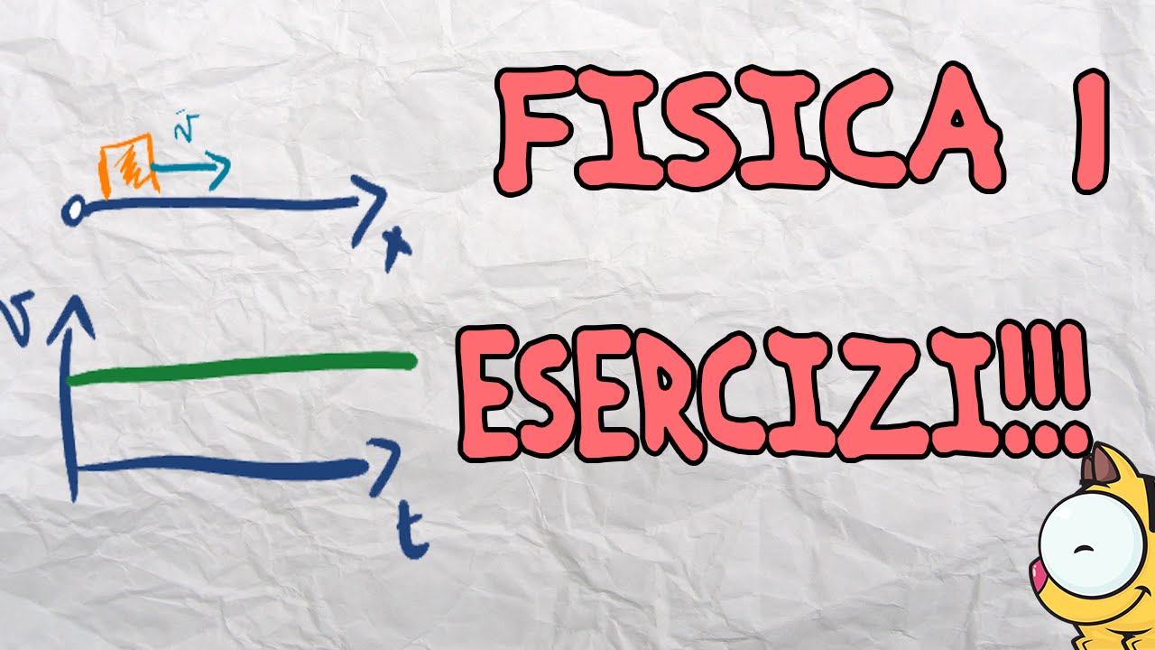 Fisica 1 Esercizi moto rettilineo uniforme YouTube Fisica 1 Esercizi moto rettilineo uniforme YouTube