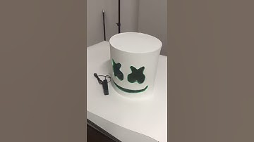 How to make a marshmello helmet?If you can,you are a best cool person in halloween!