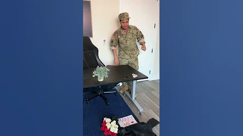 Military husband comes home and hides under table to catch cheater #Shorts