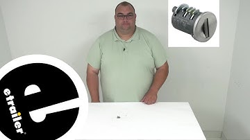etrailer | Checking Out the Replacement SKS Lock Core for Yakima Racks and Carriers