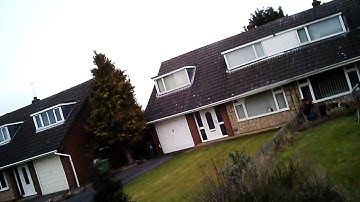 First flight with Syma X1 quadcopter