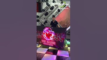 DJ Booth — light up your set with style ⚡🎶#djbooth #leddisplay #shorts