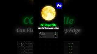 How to Use CC RepeTile to Fix Boundary Edges in After Effects