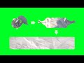 Green screen lower third title free animation crumpled paper no copyright