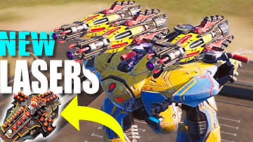 NEW Laser Titan Weapons - HIGH Powered Laser Beams | Test Server Gameplay