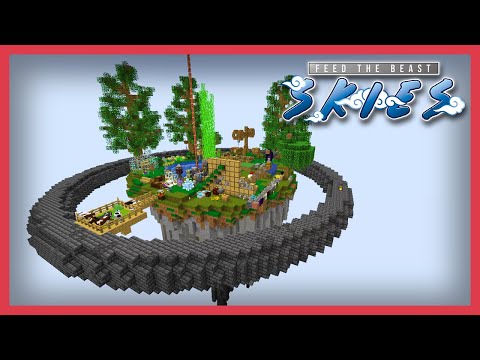 FTB Skies | Easy Piglins, Universal Grid & Base Building! | E12 | 1.19.2 Skyblock Modpack  @ectorvynk