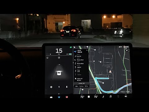 Tesla Model 3 Test Ride