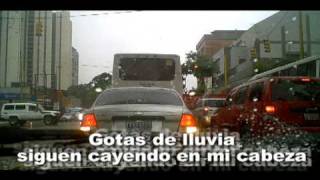 Video thumbnail of "Gotas de lluvia caen sobre mi cabeza"