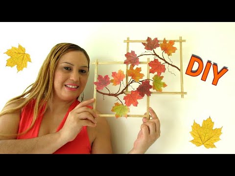 Video: Decoraciones de hojas de otoño: ideas para decorar con follaje de otoño