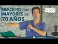 Rutina de EJERCICIOS PARA MAYORES DE 70 AÑOS 💪🏼  (En casa con SAVIA SALUD EPS)