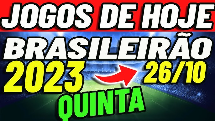 Jogos de futebol hoje (26/10/23) ao vivo: horário e onde assistir