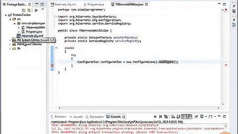 Creating The Session Factory