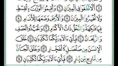 ختمة مصحف التجويد برواية الدوري الصفحة رقم 531