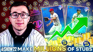 Make MILLIONS Of Stubs FAST & SIMPLE IN MLB THE SHOW 22 DIAMOND DYNASTY!