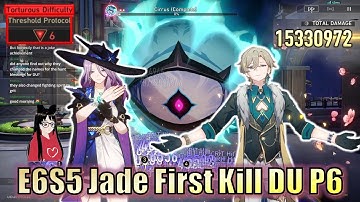 E6S5 Jade 15M Damage vs Cirrus in Divergent Universe Protocol 6 Cyclical Extrapolation