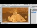 How to convert a photo negative into a color photo using Photoshop tutorial