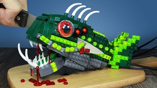 Hunting the LEGO ALIEN FISH | Catch & Cook Sea Monsters Compilation | Lego Stop Motion ASMR