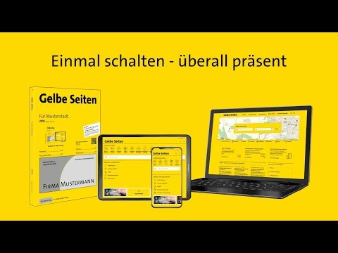 Gelbe Seiten. Im Buch, im Web, als App.