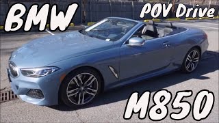 BMW M850 Convertible Review POV Drive