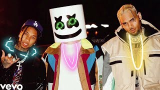 Marshmello, Tyga, Chris Brown - (More Artists)  Light It Up Remix (Official Video)