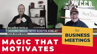 Virtual Magic with a Motivational Message