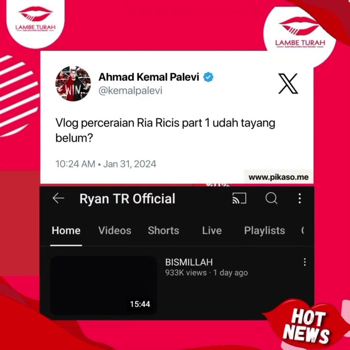 kemal pahlevi sindir ria ricis #riaricis #kemalpalevi  #riaricisteukuryantr