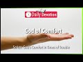 January 31 2 corinthians 135  god of all comfort  365 daily devotions