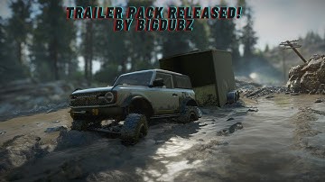 SnowRunner Mod Review | Trailer Pack just RELEASED!