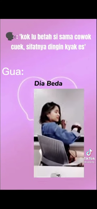 story WhatsApp ko lu betah sama cowok cuek,sifatnya dingin kayak es