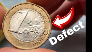 25 coins, Nominal 1 euro, Defect 2023