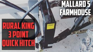 GAME CHANGER! | Rural King $90 Quick Hitch