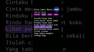 Download Mp3 Cinta Lahir Batin _ Nia Lavenia #lyrics Gudang lagu Download Mp3 Cinta Lahir Batin _ Nia Lavenia #lyrics