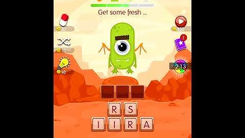 Word Monsters Level 52 Answers Solved Walkthrough Solution
