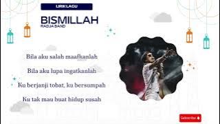 Bismillah - Radja Band || lirik lagu #radja #music #bismillah