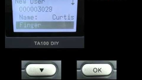 TA100 DIY_03-User Enrollment