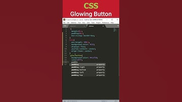 Quick CSS Glow Effect #shorts #html #css