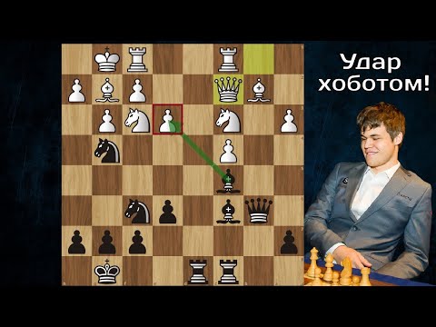 🐘 Магнус Карлсен ЖЕРТВУЕТ слона Ли! ♟ Шахматы