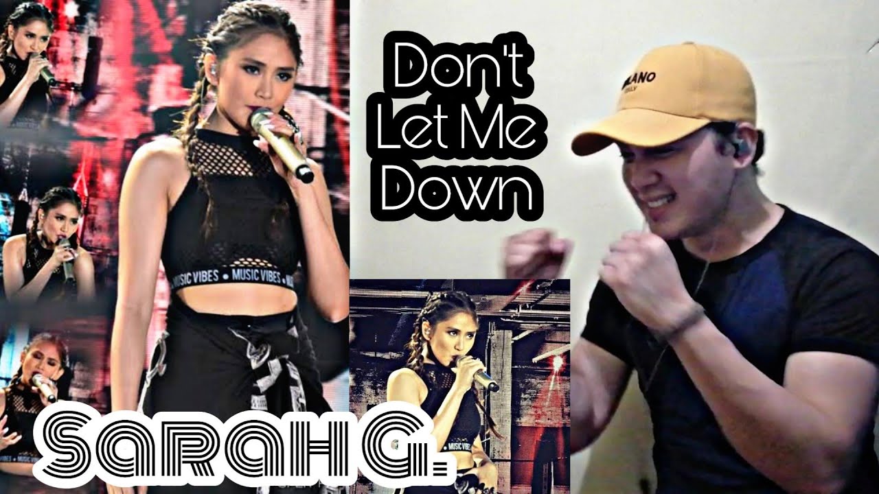 Download Sarah Geronimo | Don't Let Me Down (Video Reaction)