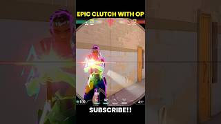 Best Epic 1v2 Clutches with OP in Ranked 🤯 #valorant #valorantclips #shorts