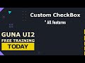 Guna UI2 Custom CheckBox
